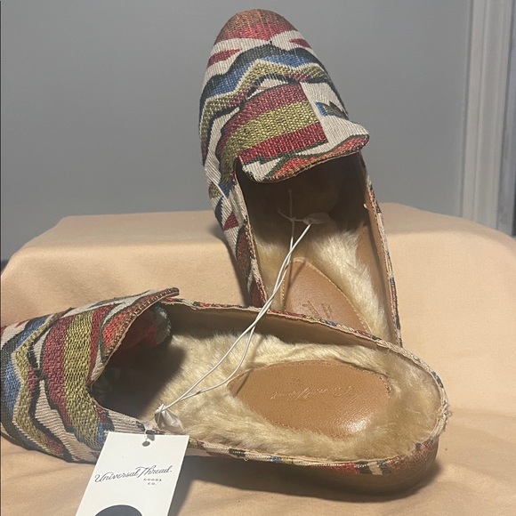 Universal Thread Multicolor Patterned Mules - Picture 2 of 4